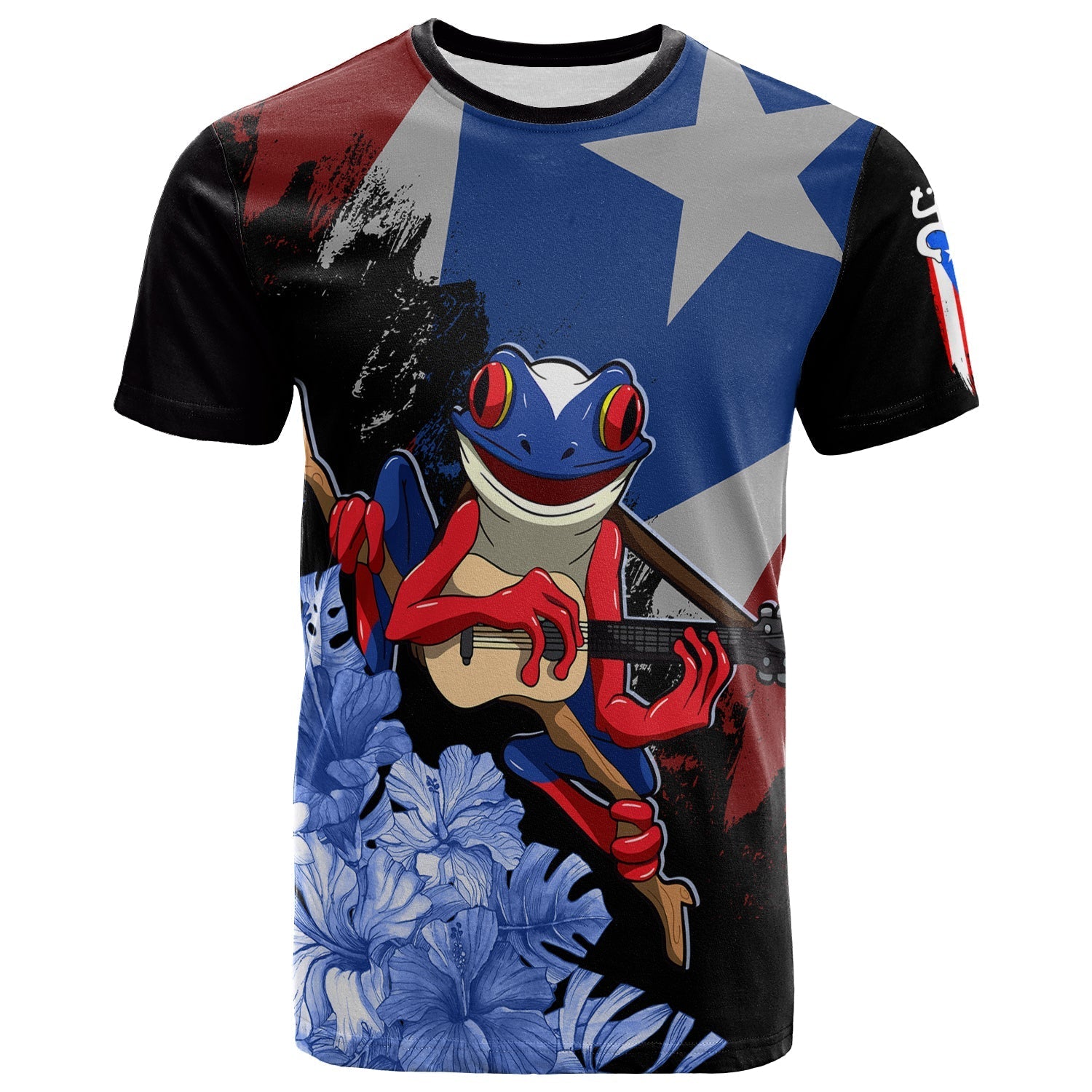 Puerto Rico T-Shirt Soy De Aqui Como El Coqui Graphic Tee