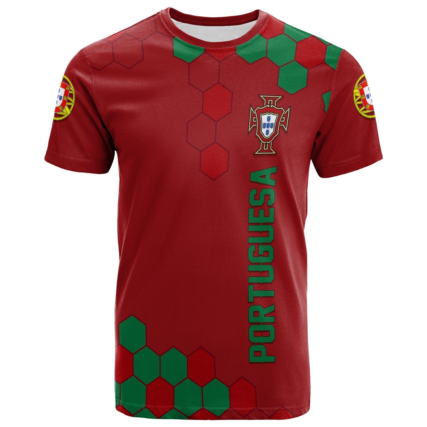 Personalised Portugal World Cup 2022 T-Shirt Portuguesa Selecao Graphic Tee
