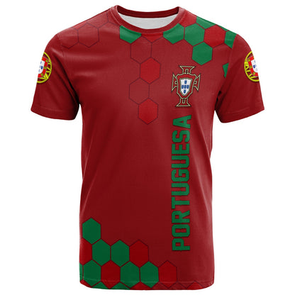 Personalised Portugal World Cup 2022 T-Shirt Portuguesa Selecao Graphic Tee