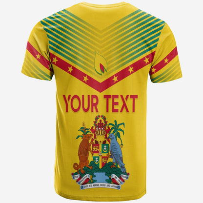 Grenada Independence Day T-Shirt Geometric Style Ver 02 Graphic Tee