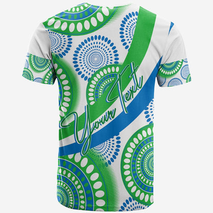 Sierra Leone Personalised T-Shirt Ankara Style Graphic Tee