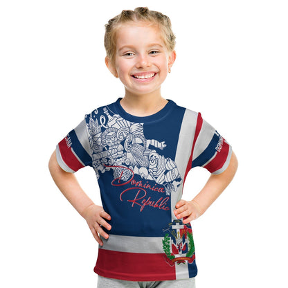 Dominican Republic T-Shirt Independence Day Flag Style Graphic Tee