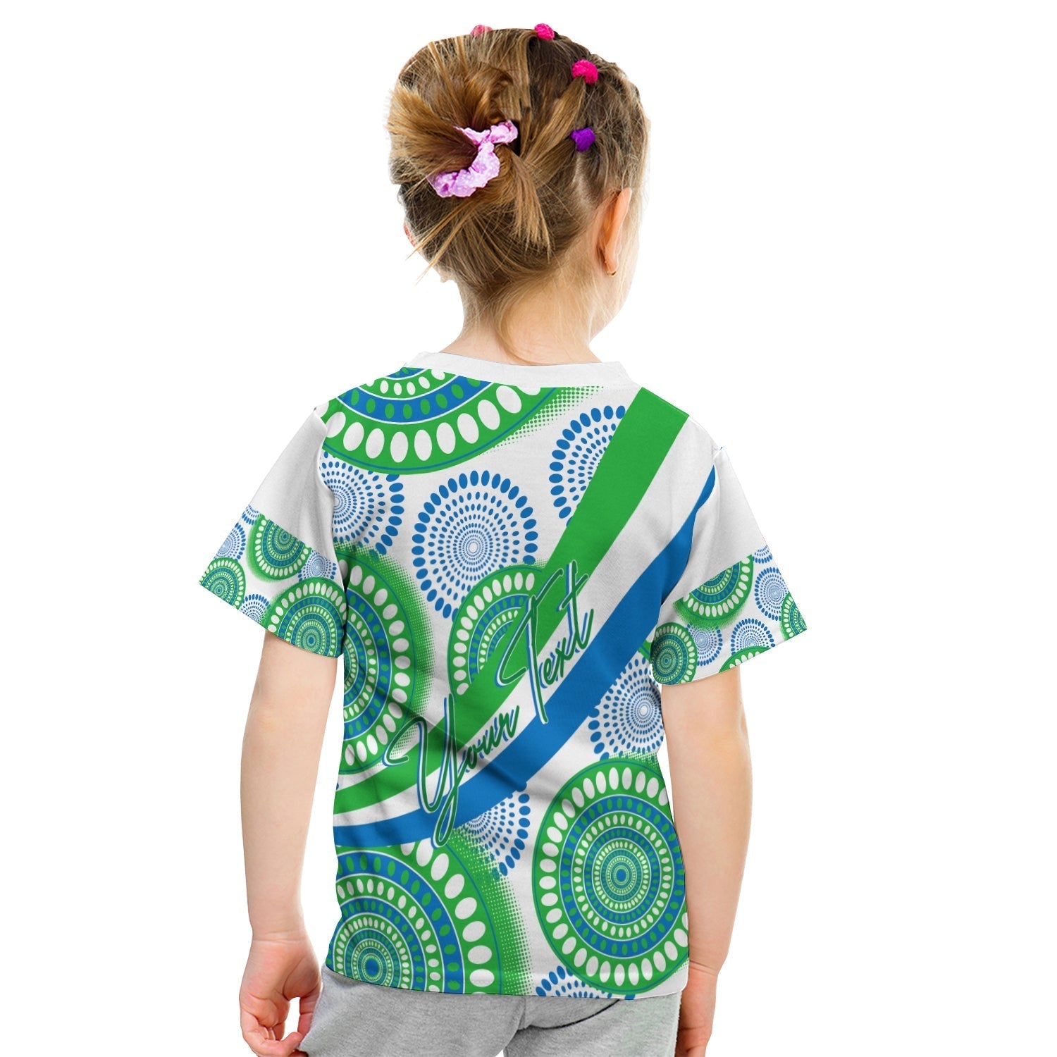 Sierra Leone Personalised T-Shirt Ankara Style Graphic Tee