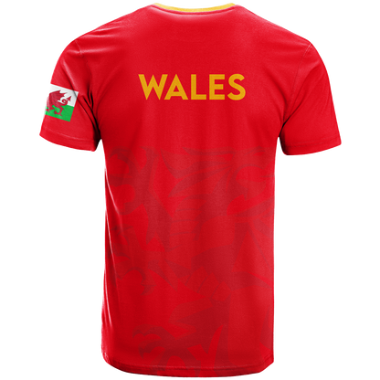Wales Football World Cup 2022 T-Shirt Graphic Tee