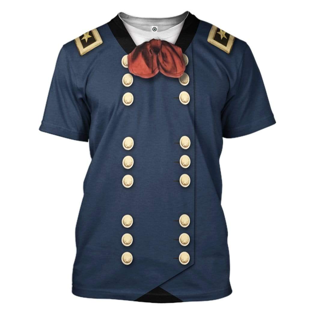 George Armstrong Custer T-Shirt Original Style Graphic Tee