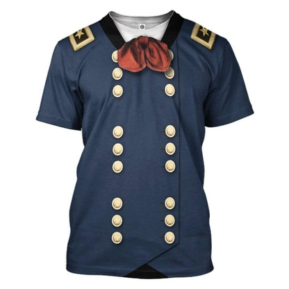 George Armstrong Custer T-Shirt Original Style Graphic Tee