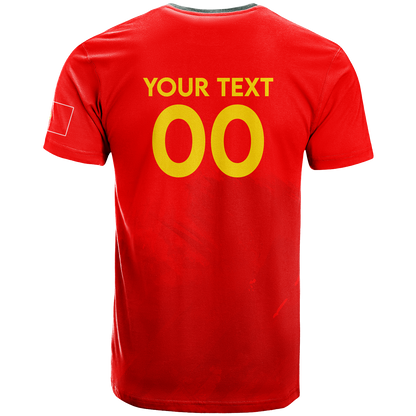 Custom Portugal T-Shirt Football 2022 Graphic Tee