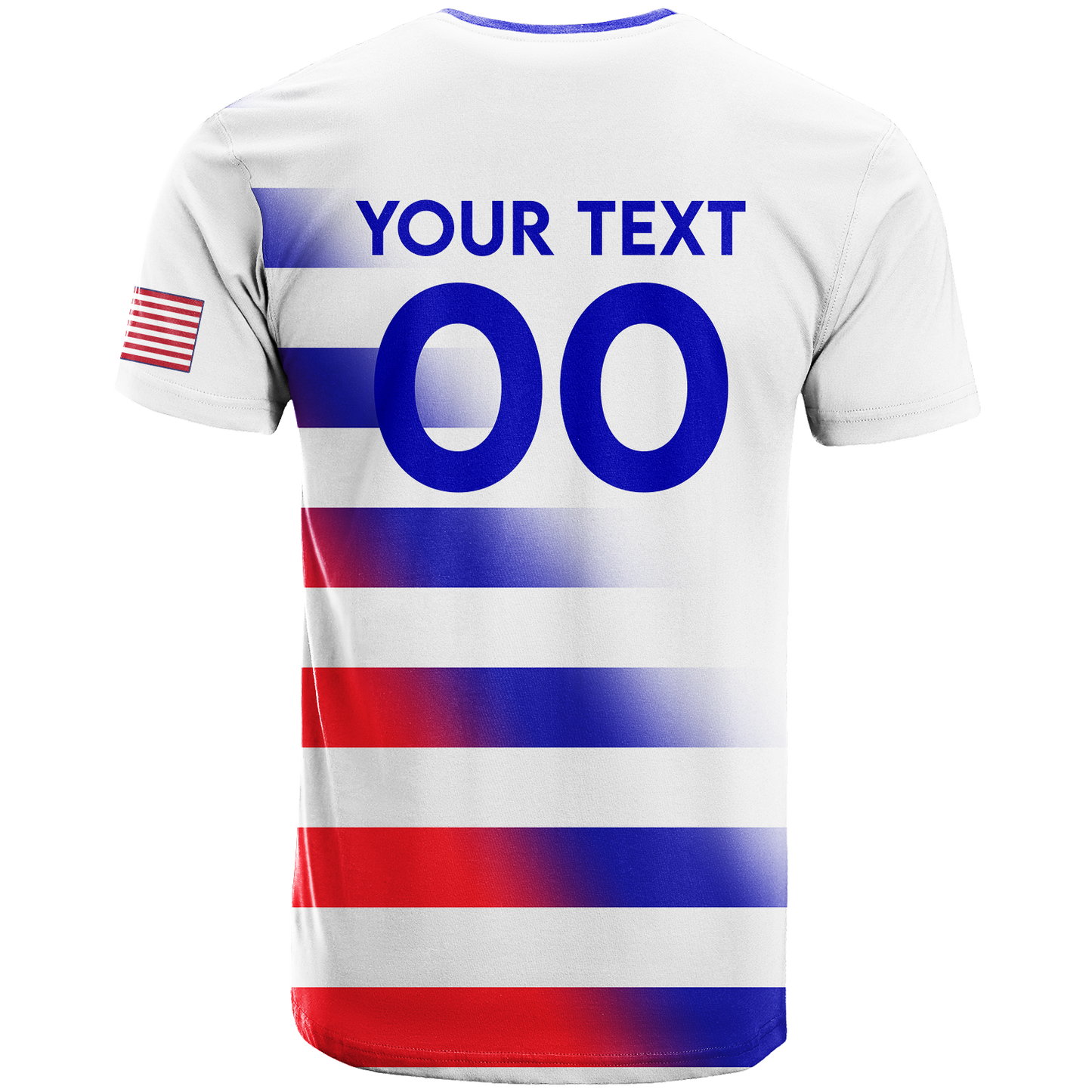 Custom USA T-Shirt Football 2022 Graphic Tee