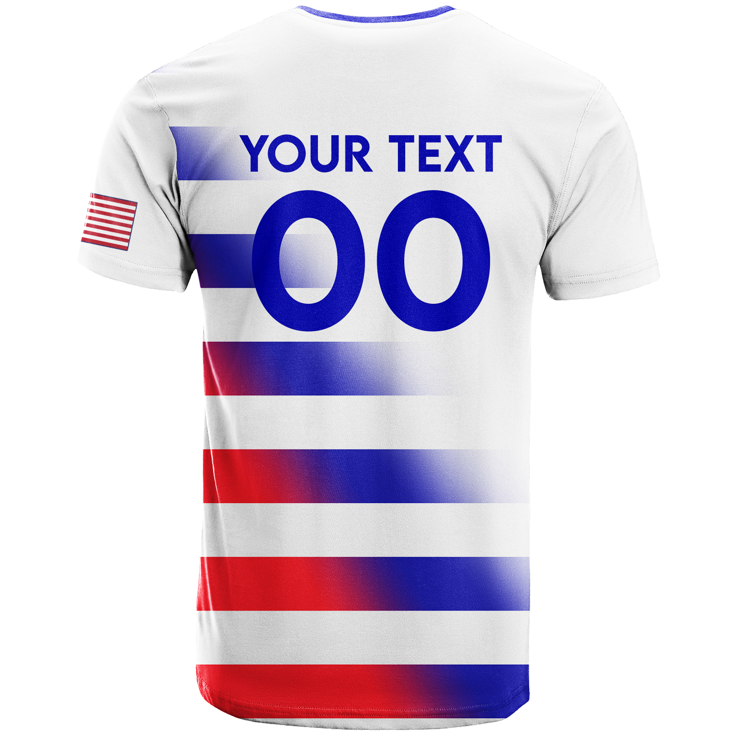 Custom USA T-Shirt Football 2022 Graphic Tee