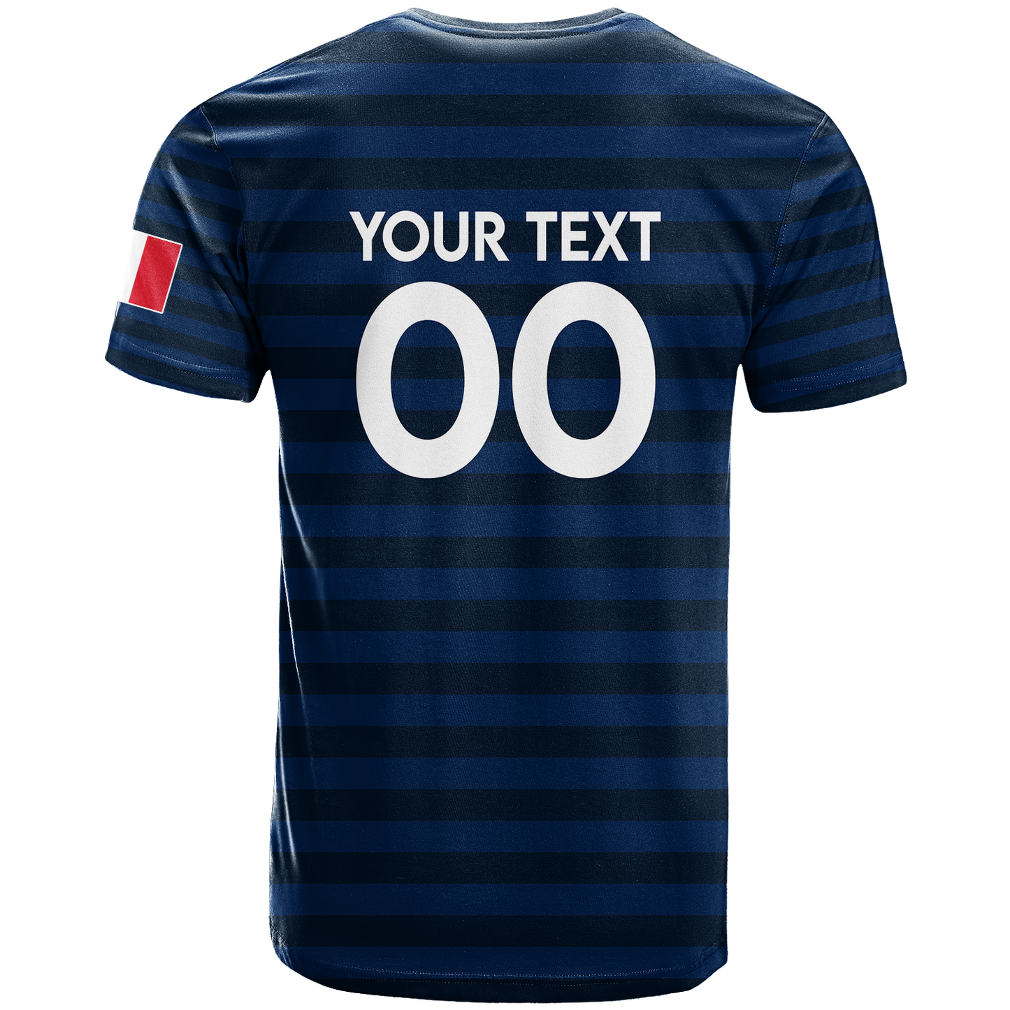 Custom France Football Team World Cup 2022 T-Shirt Graphic Tee