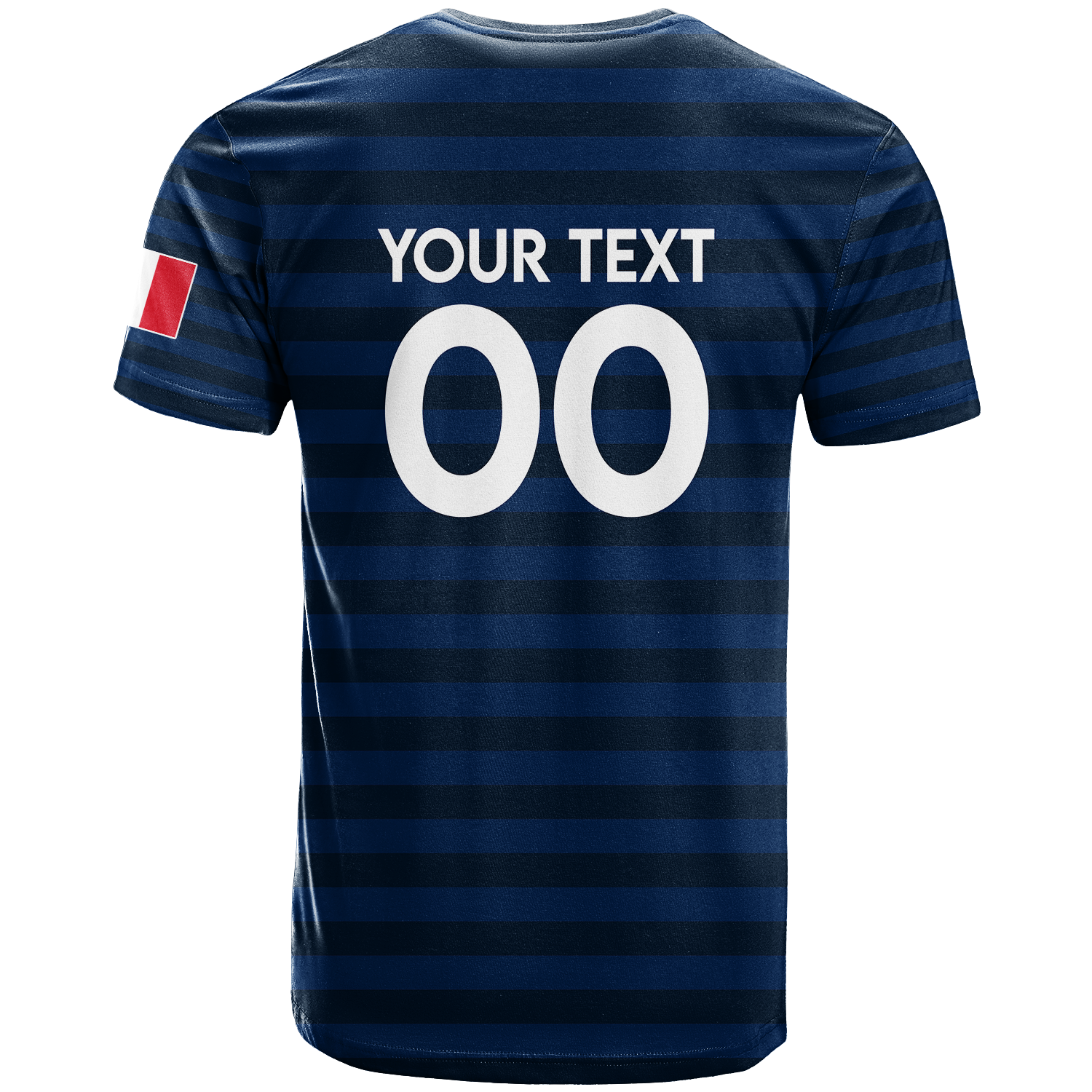 Custom France Football Team World Cup 2022 T-Shirt Graphic Tee