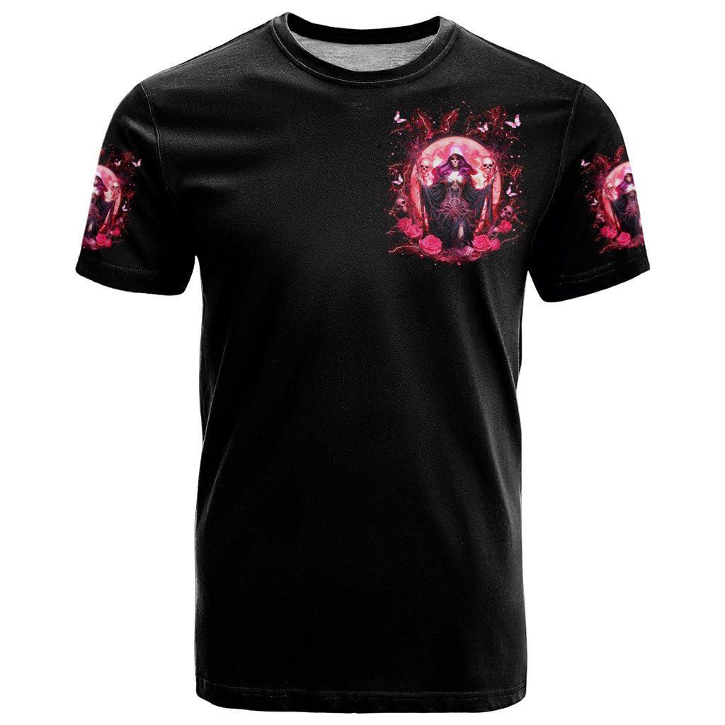 Witch Skull T-Shirt She Whispered Back Iam The Storm Graphic Tee