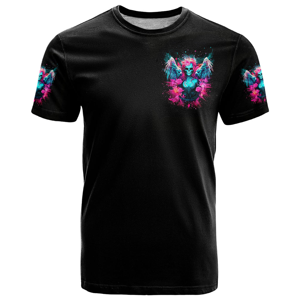Witch Skull T-Shirt The Good Girl In Me Got Tired Of The Bullshit Graphic Tee