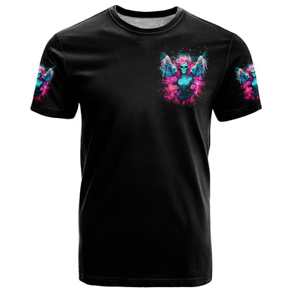 Witch Skull T-Shirt The Good Girl In Me Got Tired Of The Bullshit Graphic Tee