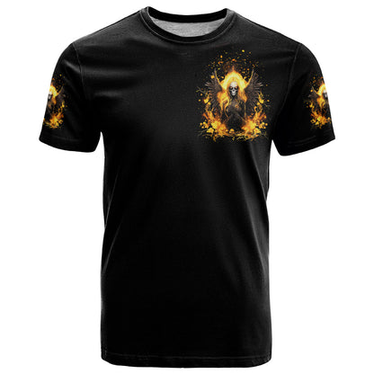 Angel Skull T-Shirt Underestimate Me That 'll Be Fun Graphic Tee
