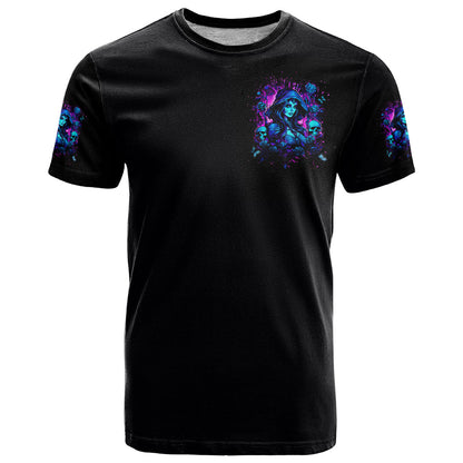 Witch Skull T-Shirt Assuming Was Like Most Girls Was Your First Mistake Graphic Tee