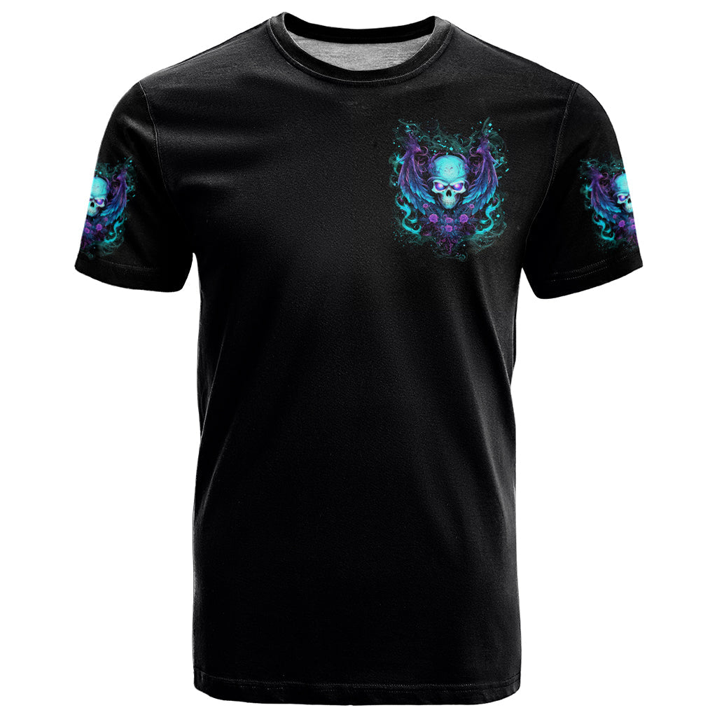 Angel Skull T-Shirt I'm Not Anti-Social I'm Just Not User Friendly Graphic Tee