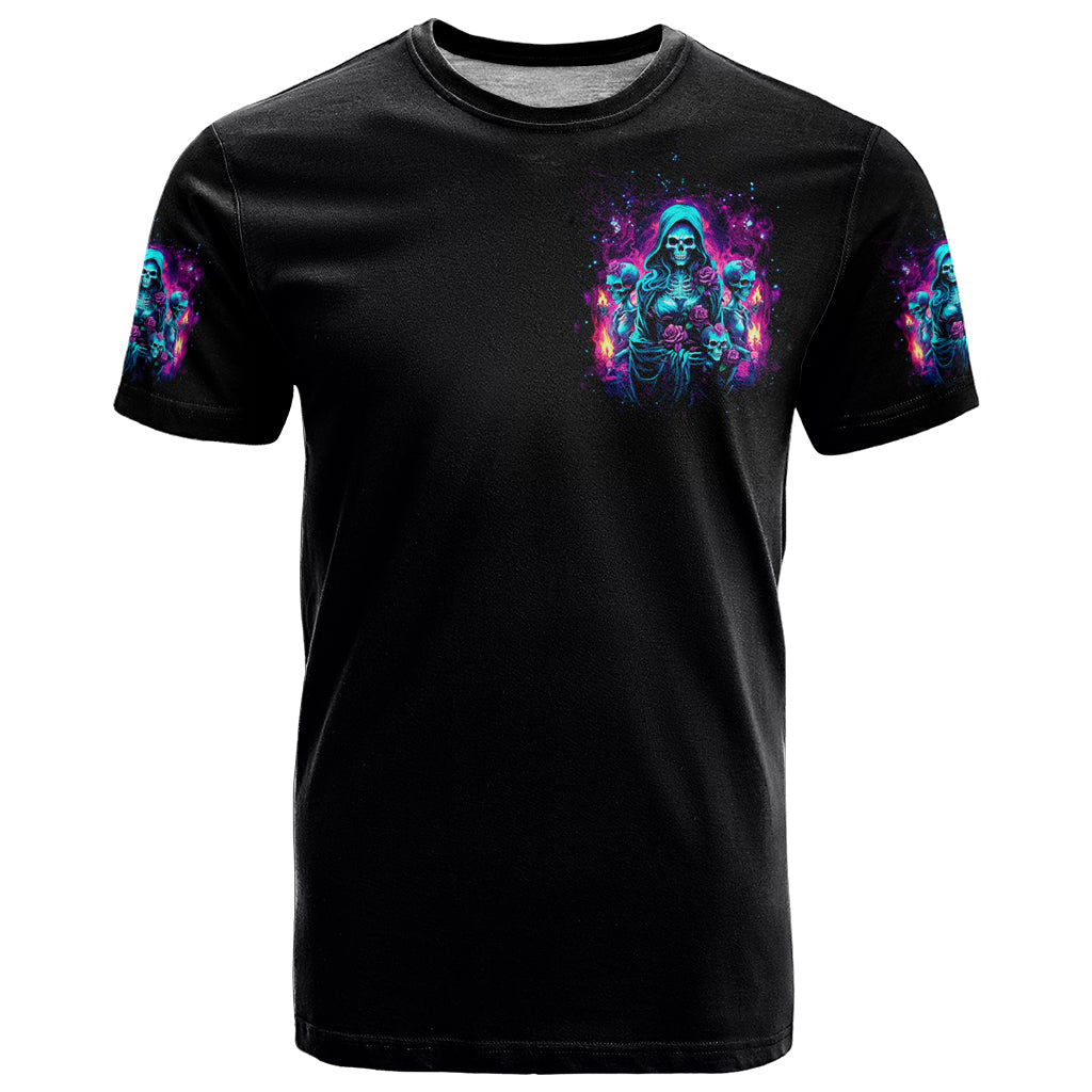 Witch Skull T-Shirt I Have 3 Sides And The Side You Never Want To See Graphic Tee