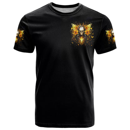 Fairy Skull T-Shirt The Good Girl In Me Got Tired Of The Bullshit Graphic Tee