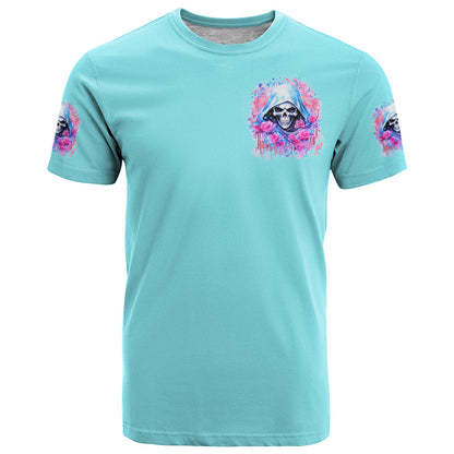 Witch Skull T-Shirt Assuming Was Like Most Girls Was Your First Mistake Graphic Tee