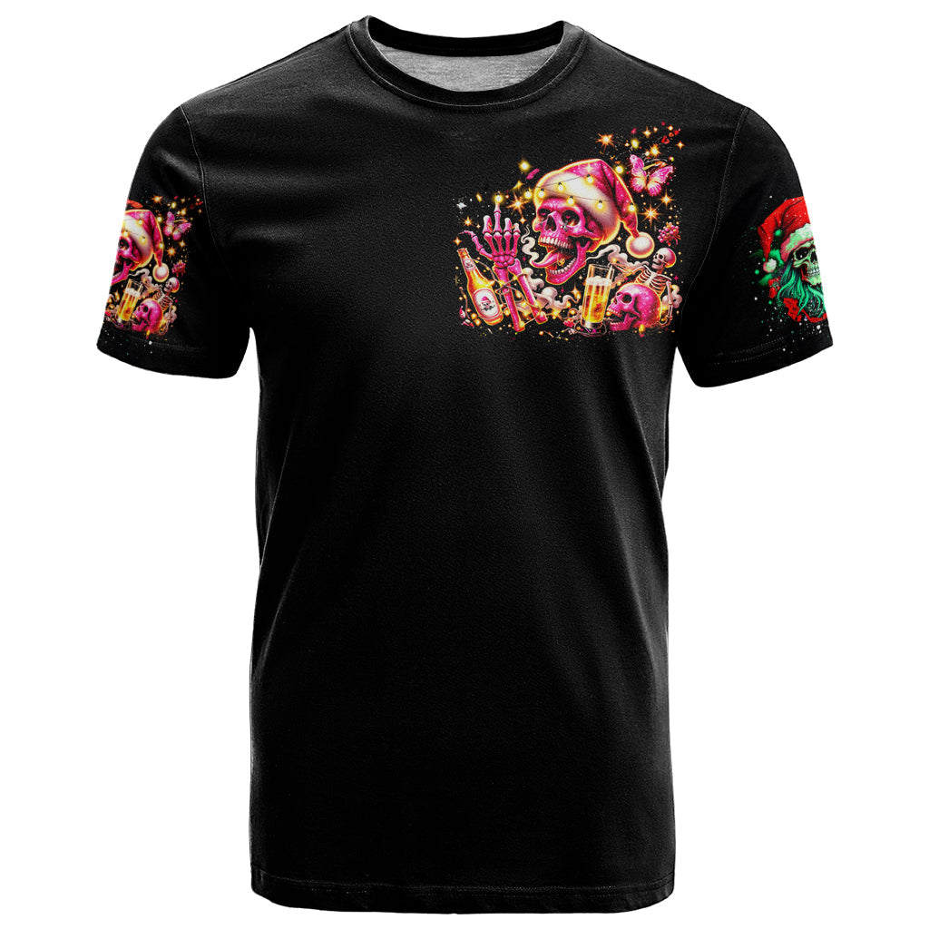 Christmas Skull T-Shirt Christmas Tree Skull Graphic Tee