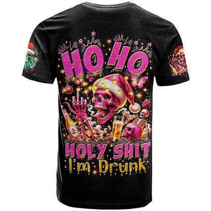 Christmas Skull T-Shirt Christmas Tree Skull Graphic Tee