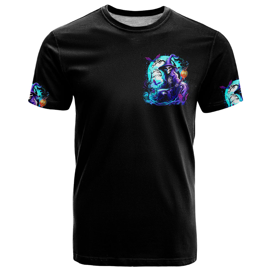 Witch Skull T-Shirt You Couldn't Handle Me Even With Intrustions Graphic Tee