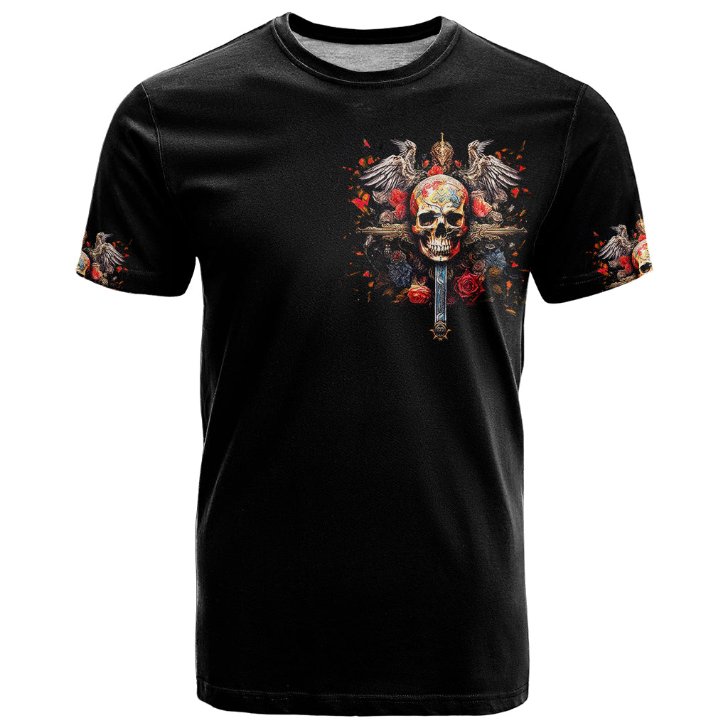 Cross Skull T-Shirt Honesty Loyalty And Respect Worth More Than Gold, Diamond Graphic Tee