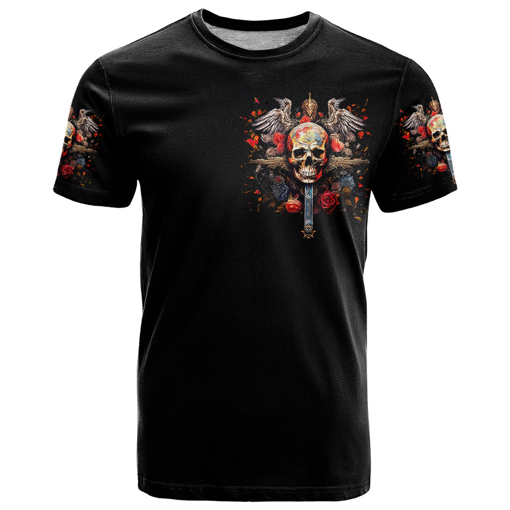 Cross Skull T-Shirt Honesty Loyalty And Respect Worth More Than Gold, Diamond Graphic Tee