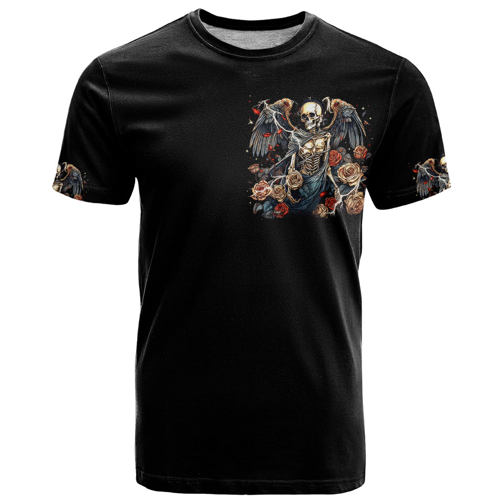 Angel Skull T-Shirt Sometimes An Angel Sometimes A Hellraiser Graphic Tee