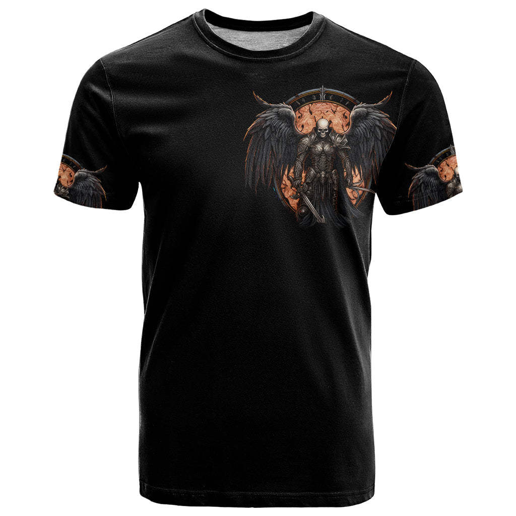 Warrior Skull T-Shirt Warriors Are The One Who Always Fight Graphic Tee