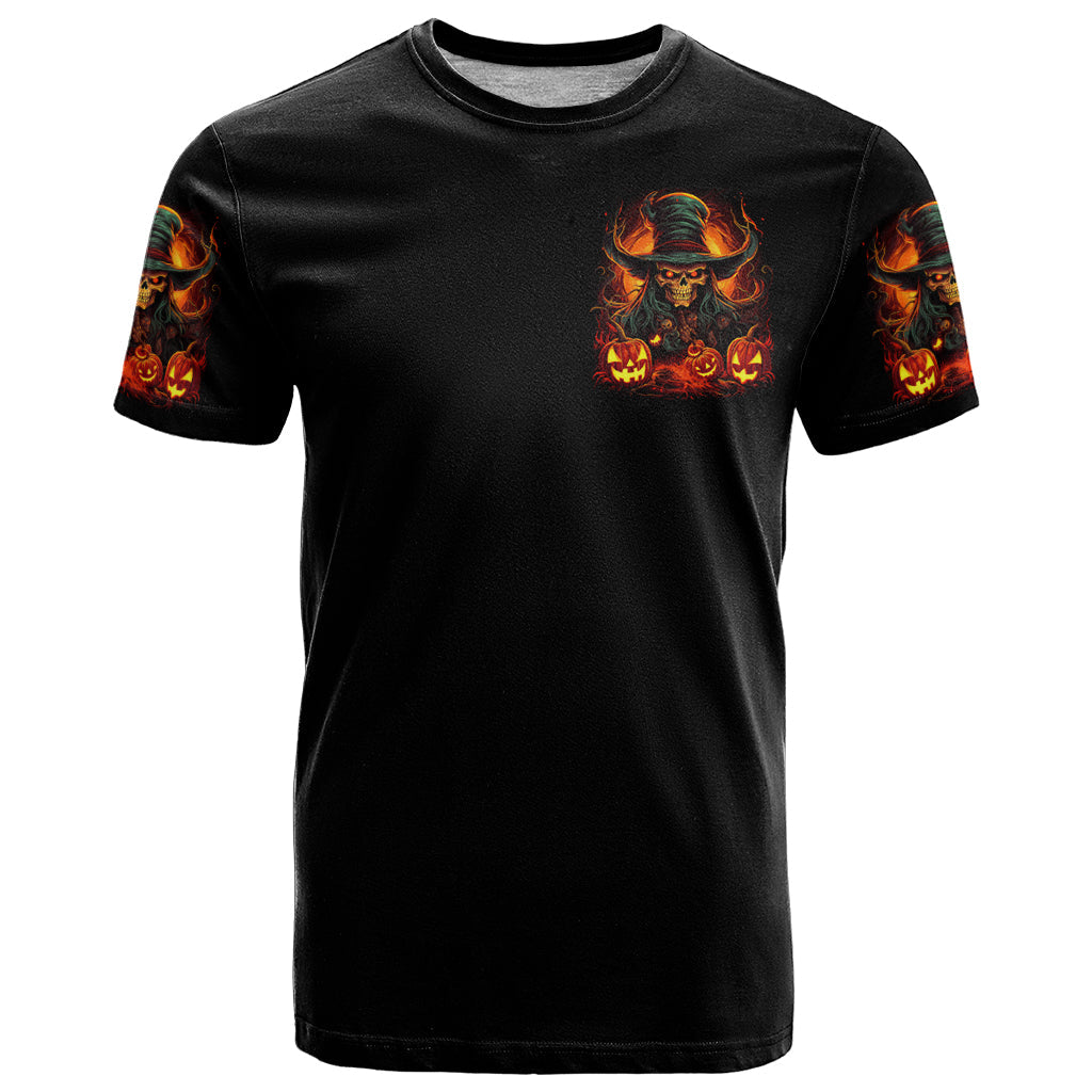 Witch Skull T-Shirt Witches With Hitches Graphic Tee