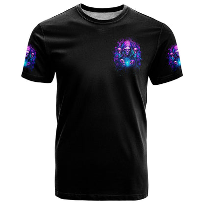 Witch Skull T-Shirt Assuming Was Like Most Girls Was Your First Mistake Graphic Tee
