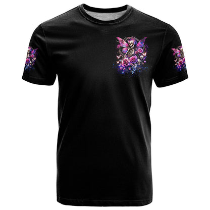Fairy Skull T-Shirt In My Next Life I Want To Be The Karma Fairy Graphic Tee