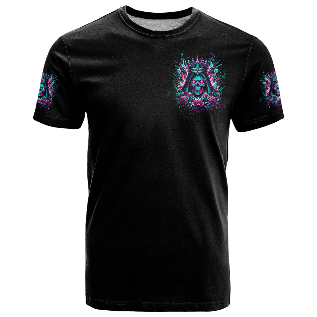 Queen Skull T-Shirt Bitch I'm Not A Princess I'm The Fucking Queen Graphic Tee
