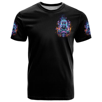 Queen Skull T-Shirt Bitch I'm Not A Princess I'm The Fucking Queen Graphic Tee