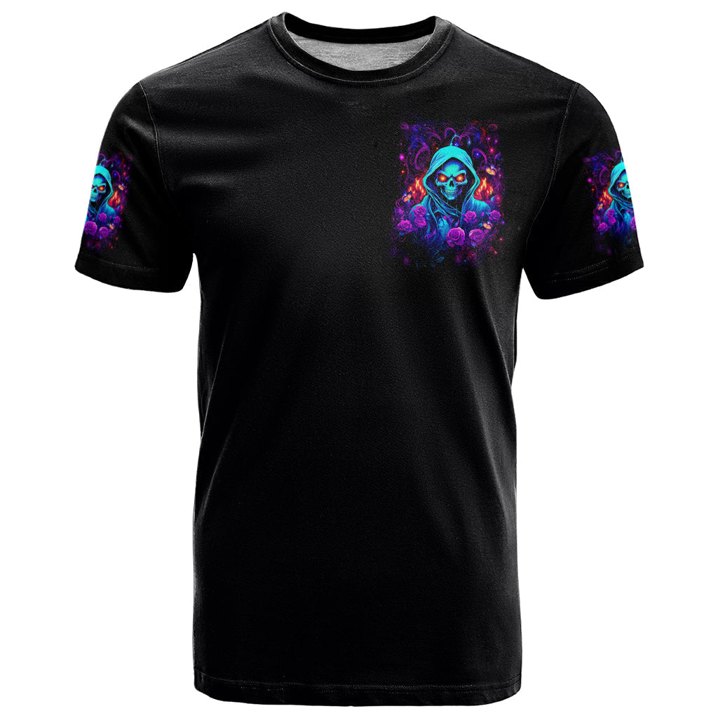 Rose Skull T-Shirt Just So We Are Clear I'm Not Afraid Of You Graphic Tee