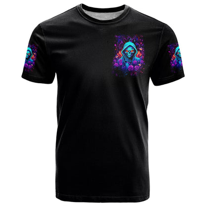 Rose Skull T-Shirt Just So We Are Clear I'm Not Afraid Of You Graphic Tee