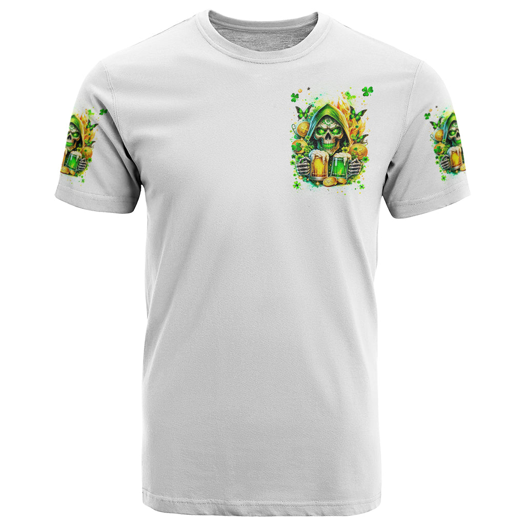 Irish Skull T-Shirt To Wash Down Another Beer To Wash Down This Beer Graphic Tee