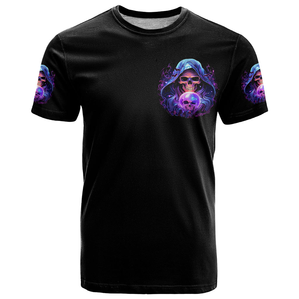 Witch Skull T-Shirt I'm A Grumpy Old Witch Graphic Tee