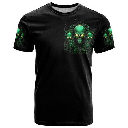 Thnder Skull T-Shirt One Day I Gonna Just Say F It All Graphic Tee