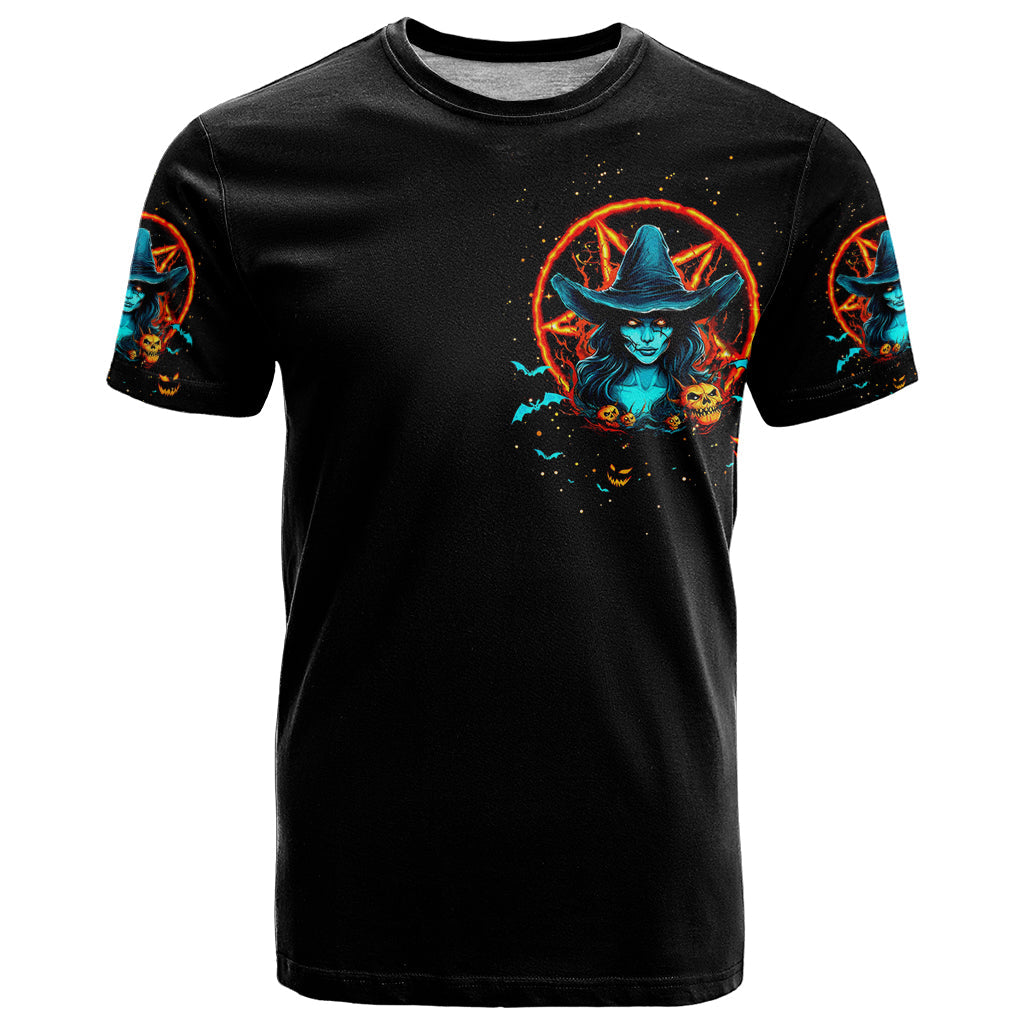 Witch Skull T-Shirt Don't Pss Off The Witch Graphic Tee