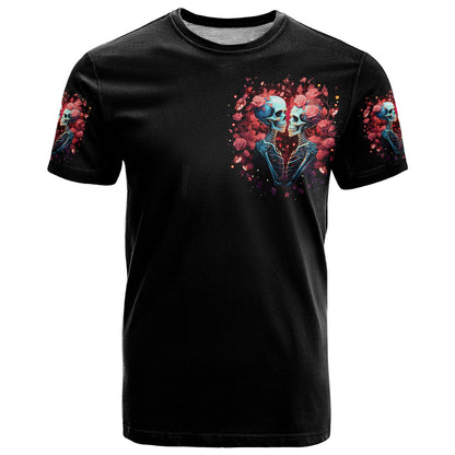 Couple Skull T-Shirt You & Me We Got This Graphic Tee