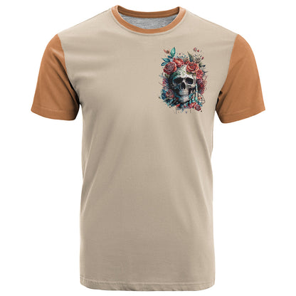 Axe Skull T-Shirt Let's Bury The Hatchet Graphic Tee