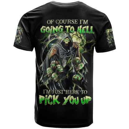 Fire Skull T-Shirt Judge Me When You're Perfect Otherwise Shut Up Graphic Tee