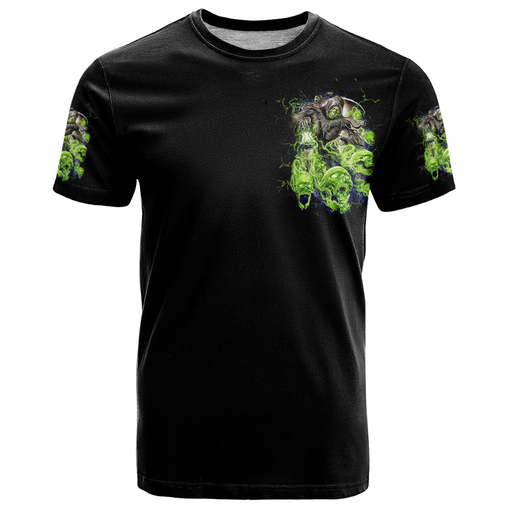Flower Skull T-Shirt I Blunt Because God Rolled Me That Way Graphic Tee