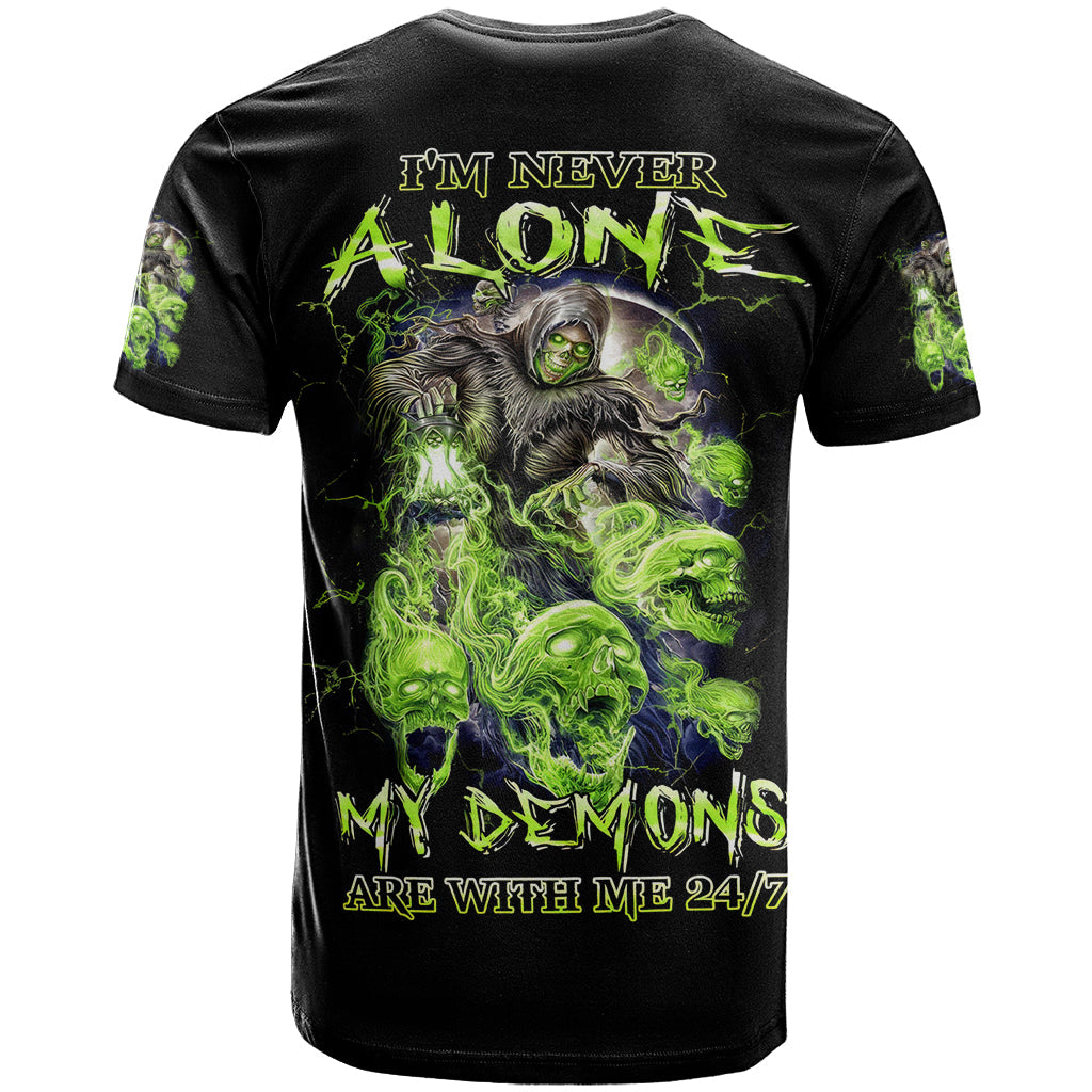Flower Skull T-Shirt I Blunt Because God Rolled Me That Way Graphic Tee