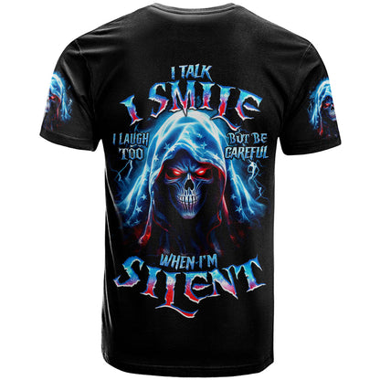 Girl Skull T-Shirt Don't Try To Figured Me Out I Special Kind Graphic Tee