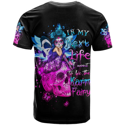 Thunder Skull T-Shirt I Can't Go To Hell Devil Restrainning Order Against Me Graphic Tee