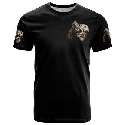 Twin Skull T-Shirt Don't Try To Figure Me Out I'm A Special Graphic Tee